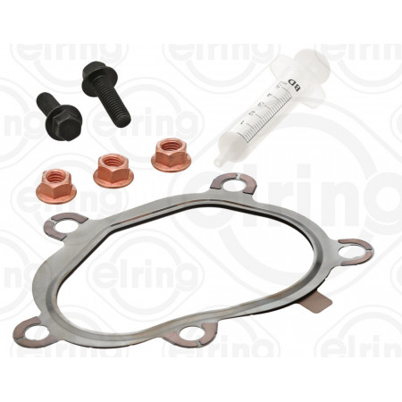 Kit de montage turbocompresseur Kit principal pour turbocompresseur avec joints SKODA KODIAQ VW ARTEON PASSAT ALLTRACK B8 PASSAT B8 TIGUAN 2.0D 08.14- ELRING EL890290
