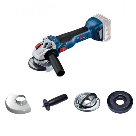 Slijper haakse slijpers voeding: accu GWS 18V-10 Professional schijfdiameter: 125 mm nominaal vermogen: 1000 W spanning: 18 V BOSCH 0 601 9J4 002