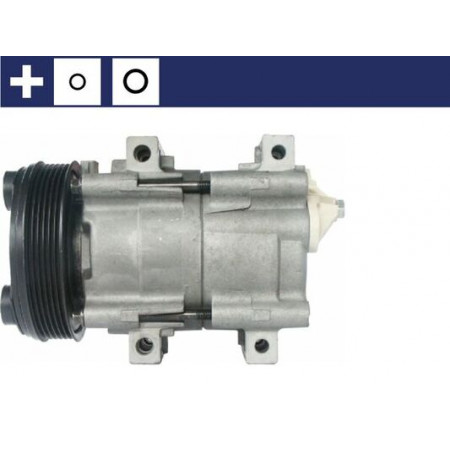Compressor, airconditioning Aircocompressor FORD ESCORT CLASSIC ESCORT V ESCORT V EXPRESS ESCORT VI ESCORT VI/KOMBI MONDEO I MONDEO II ORION III 1.3-2.0 07.90-09.00 MAHLE ACP 383 000S