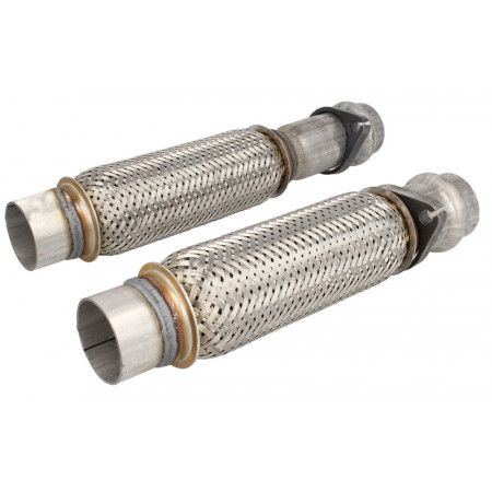 Sistema di scarico flessibile smorzatore di vibrazioni del sistema di scarico 45x200 Set di 2 BMW 5 E39 2.5D/3.0D 08.98-05.04 JMJ JMJ 45X200-JMJ1080161