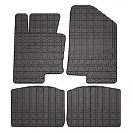 Set covorase cauciuc Floor mats Rubber 4 pcs BASIC front/rear set colour neagra  KIA OPTIMA 06.10- Saloon FROGUM MMT A040 0426