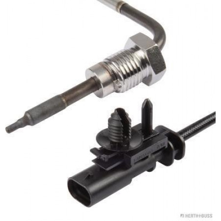 Capteur, température des gaz d'échappement Capteur de température des gaz d'échappement après DPF VOLVO S60 II S80 II V60 I ​​​​V70 III XC60 I XC70 II XC90 II 2.0D 09.13-12.18 HERTH+BUSS ELECTRICAL PARTS 70682607