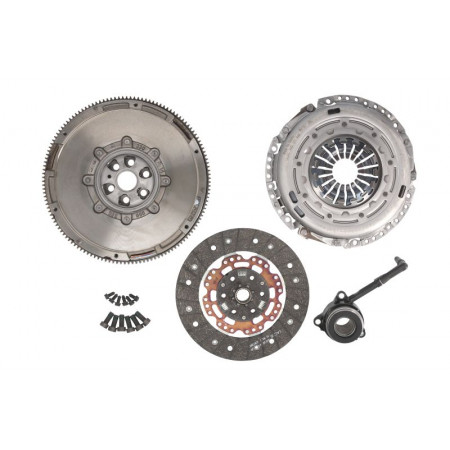 Kit d'embrayage Kit d'embrayage avec volant moteur double masse et roulement hydraulique 240mm SEAT ALTEA ALTEA XL LEON TOLEDO III SKODA OCTAVIA II SUPERB II VW GOLF V GOLF VI JETTA III 2.0D 08.05- SACHS 2290 601 062