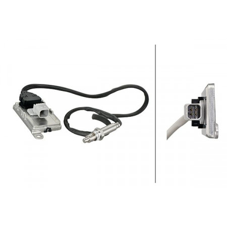 NOx-sensor, NOx-katalysator NOx-sensor MERCEDES ACTROS MP4 / MP5 ANTOS AROCS ATEGO 3 471.943-OM936.916 07.11- HELLA 6PN358 186-751