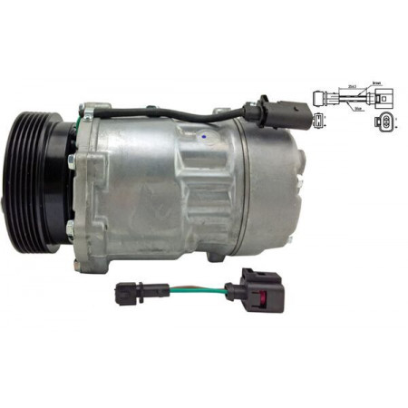 Compresor, climatizare Air-conditioning compressor MERCEDES V 638/2 AUDI A3 TT FORD GALAXY I GALAXY MK I SEAT ALHAMBRA CORDOBA CORDOBA VARIO CORDOBA VARIO/KOMBI IBIZA II INCA LEON 1.4-3.2 02.93-08.15 MAHLE ACP 191 000S