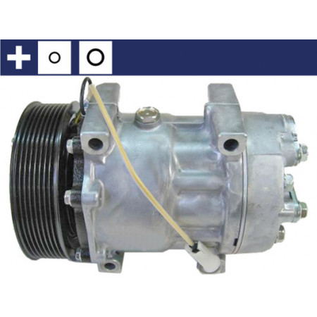 Compresor, aire acondicionado Compresor de aire acondicionado VOLVO FH12 FH16 FH16 II FM FM II FM10 FM12 FM9 FMX NH12 08.93- MAHLE ACP 124 000S