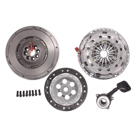 Set ambreiaj Kit ambreiaj cu volanta cu masa dubla si rulment hidraulic FORD FOCUS I TOURNEO CONNECT TRANSIT CONNECT 1.8D 03.01-12.13 LUK 600 0044 00