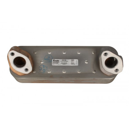 Enfriador de aceite, aceite de motor Enfriador de aceite 54x78x250mm MAN EL LIONS CITY LIONS COACH LIONS COMFORT LIONS STAR NG NL NU R SG SL II SU TGM I TGS I TGX I ​​UL D0836LFL68-OM457.965 04.73- NISSENS NIS 90728