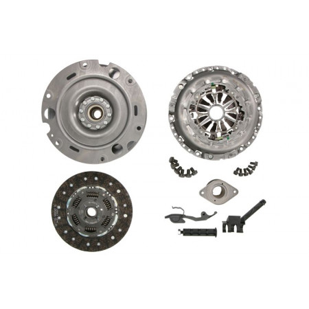 Conjunto de embreagem Conjunto de embreagem com rolamento e volante de massa dupla AUDI A4 B8 A5 2.7D 06.07-03.12 LUK 600 0153 00