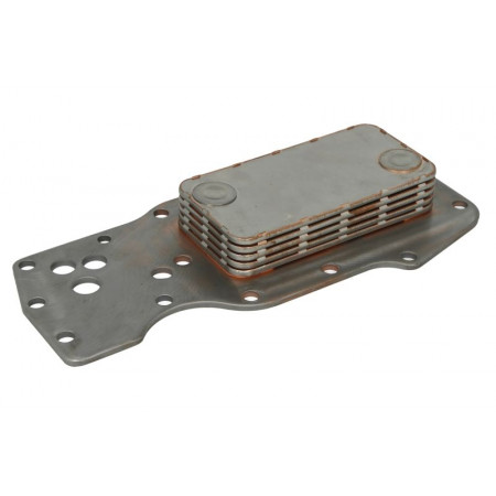 Enfriador de aceite, aceite de motor Enfriador de aceite 78x33x155mm DAF LF 45 LF 55 IVECO EUROCARGO I-III BE110C-F4AE3481D 09.00- NISSENS NIS 91130