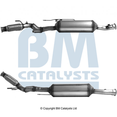 Filtre à particules/à suie, système d'échappement Filtre à particules DS DS 4 DS 5 CITROEN C4 II DS4 DS5 PEUGEOT 3008 5008 2.0D 06.09- BM CATALYSTS BM31042H