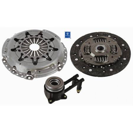 Clutch kit Clutch kit FORD B-MAX ECOSPORT FIESTA VI KA+ III TOURNEO COURIER B460 TRANSIT COURIER B460 TRANSIT COURIER B460/MINIVAN MAZDA 2 1.5D/1.6D 06.08- SACHS 3000 990 619