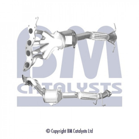 Catalizzatore EURO 5 VOLVO C30 V50 FORD FOCUS II GALAXY II MONDEO IV S-MAX 2.0/2.0ALK 07.04-06.15 BM CATALIZZATORI BM92045H