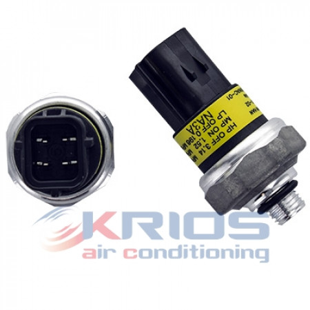 Pressure switch, air conditioning Air-conditioning pressure switch HYUNDAI COUPE II SONATA IV TRAJET TUCSON KIA MAGENTIS I 1.6-2.7 03.00- MEAT & DORIA MDK52104