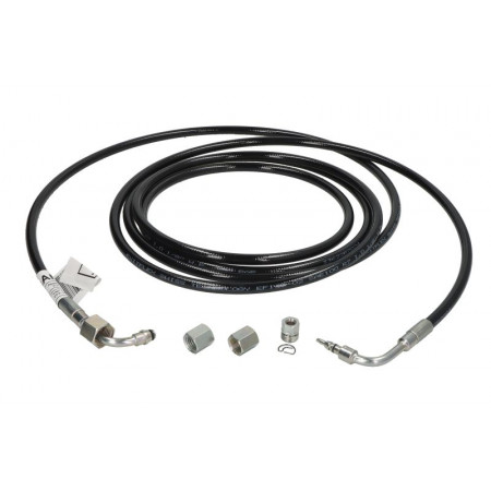 Conducta, dispozitiv de basculare cabina Cab tilt hose 3490mm M14x15mm/M12x15mm  VOLVO FH FH II FH III FH12 FH16 FH16 II FM FM12 FM9 FMX 08.93- AKUSAN PPK-3490-VO