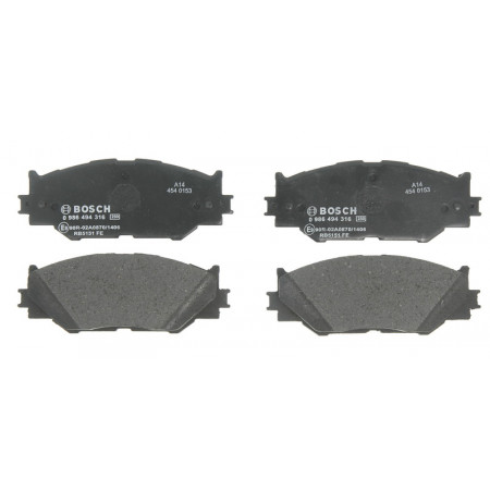 Kit pastiglie freno anteriori LEXUS IS C IS II IS III 2.2D/2.5/2.5H 08.05- BOSCH 0 986 494 316