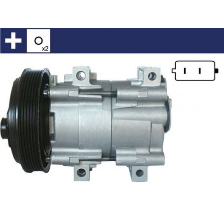 Compresseur, climatisation Compresseur de climatisation FORD COUGAR MONDEO I MONDEO II 1.6/1.8/2.0 02.93-12.01 MAHLE ACP 843 000S