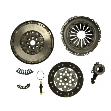 Kit d'embrayage Kit d'embrayage avec volant moteur à double masse et roulement hydraulique OPEL ASTRA J COMBO TOUR COMBO/MINIVAN CORSA C CORSA D MERIVA A TIGRA 1.3D/1.7D 06.03- LUK 600 0164 00