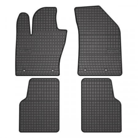 Set covorase cauciuc Floor mats Rubber 4 pcs BASIC front/rear set colour neagra JEEP COMPASS 03.17- SUV FROGUM MMT A040 401785