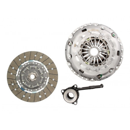 Kit d'embrayage Kit d'embrayage auto-ajustable avec roulement de cylindre récepteur embrayage central avec volant moteur à double masse 240mm AUDI A3 TT SEAT ALTEA ALTEA XL LEON TOLEDO III 2.0 09.04-11.17 LUK 624 3279 33