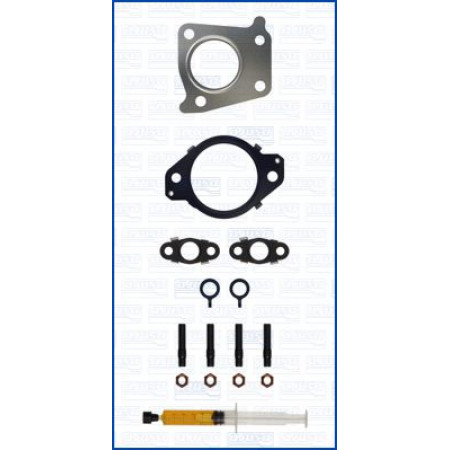 Conjunto de instalação turbocompressor Kit de montagem turbocompressor com juntas CHEVROLET CAPTIVA FIAT DUCATO OPEL ANTARA A 2.0D/2.2D 12.10- AJUSA AJUJTC11754