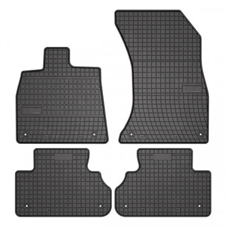 Set covorase cauciuc Floor mats Rubber 4 pcs BASIC front/rear set colour neagra AUDI Q5 06.16- SUV FROGUM MMT A040 401754