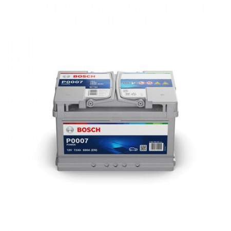 Accumulatore avviamento Batteria BOSCH 12V 72Ah/680A POWER R+ 1 278x175x175 B13 avviamento BOSCH 0 092 P00 070
