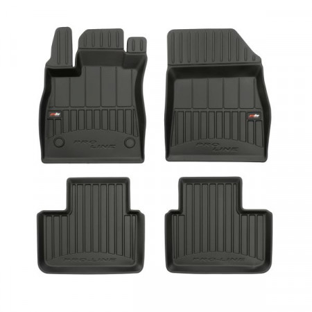 Jeu de tapis de sol tapis de sol TPE 4 pcs conduits proLine 3D jeu avant/arrière couleur noir RENAULT TALISMAN 06.15- Berline / Break FROGUM FRG 3D425019