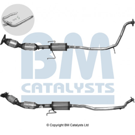 Katalysator EURO 5 TOYOTA PRIUS 1.8H 06.08- BM KATALYSATOREN BM91975H