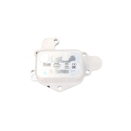Oil cooler, engine oil Oil cooler DS DS 3 DS 4 DS 4 II CITROEN BERLINGO BERLINGO MULTISPACE BERLINGO/MINIVAN C3 AIRCROSS II C3 II C3 III C3 PICASSO C4 CACTUS C4 GRAND PICASSO II C4 II 1.2 01.13- NISSENS NIS 90968