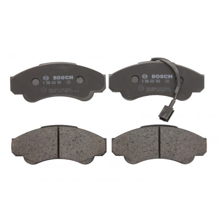 Kit pastiglie freno anteriori CITROEN JUMPER FIAT DUCATO PEUGEOT BOXER 2.0-2.8D 10.97- BOSCH 0 986 424 769