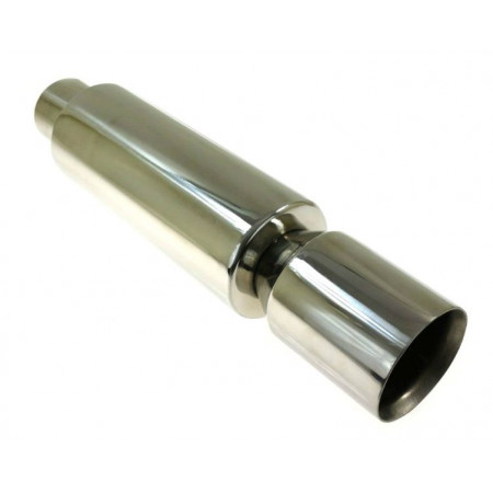 Silenziatore sportivo Terminale di scarico SPORT inox numero terminali: 1 diametro raccordo: 76mm TURBOWORKS TW-TL-050