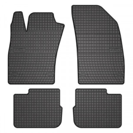 Set covorase cauciuc Floor mats Rubber 4 pcs BASIC front/rear set colour neagra FIAT TIPO 10.15- Saloon FROGUM MMT A040 547051