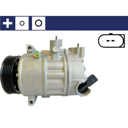 Compresseur, climatisation Compresseur de climatisation AUDI A3 TT SEAT ALHAMBRA ALTEA ALTEA XL LEON TOLEDO III SKODA OCTAVIA I OCTAVIA II SUPERB II YETI VW BEETLE CADDY ALLTRACK 1.2-3.6 11.95- MAHLE ACP 6 000S