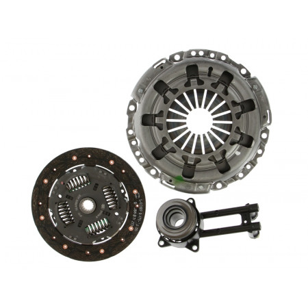 Set ambreiaj Kit ambreiaj cu rulment hidraulic Cu capac ambreiaj cu cilindru sclav ambreiaj central cu placa de presiune 190mm FORD FIESTA V FUSION MAZDA 2 1.25-1.4LPG 11.01-12.12 LUK 619 3063 33
