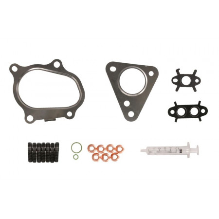Conjunto de instalação turbocompressor Kit de montagem turbocompressor com juntas NISSAN INTERSTAR OPEL MOVANO A RENAULT MASTER II 2.5D 10.03- ELRING EL453810