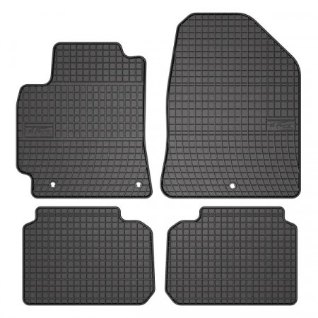 Set covorase cauciuc Floor mats Rubber 4 pcs BASIC front/rear set colour neagra HYUNDAI ELANTRA VI 02.16- Saloon FROGUM MMT A040 547235