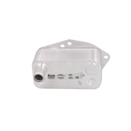 Enfriador de aceite, aceite de motor Enfriador de aceite con junta LAND ROVER FREELANDER I 2.0D 11.00-10.06 NISSENS NIS 90890