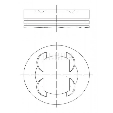 Piston 86 HYUNDAI IX35 SONATA V SONATA VI KIA CERATO II CERATO III MAGENTIS II OPTIMA SPORTAGE III 2.0 01.08- MAHLE 681 PI 00109 000