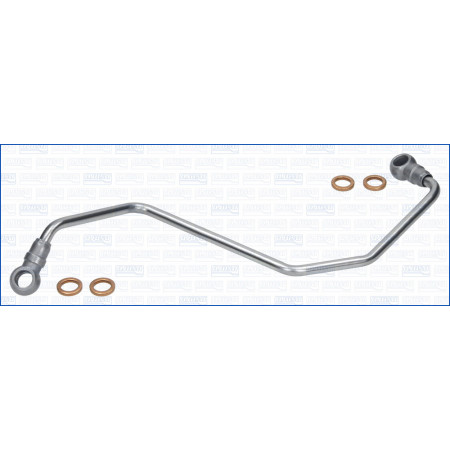 Turbo oil charging pipe DS DS 3 DS 4 CITROEN BERLINGO BERLINGO MULTISPACE BERLINGO/MINIVAN C3 AIRCROSS II C3 II C3 III C3 PICASSO C4 CACTUS 1.6D 08.05- AJUSA AJUOP10355