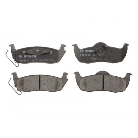 Jeu de plaquettes de frein arrière INFINITI QX56 JEEP COMMANDER GRAND CHEROKEE III NISSAN ARMADA TITAN 3.0D-6.1 08.03- BOSCH 0 986 494 142