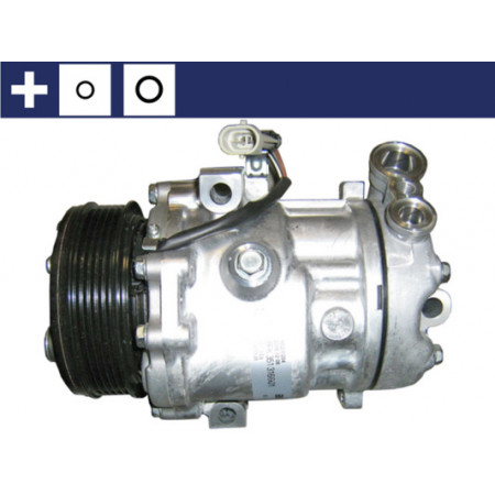 Compressor, ar condicionado Compressor de ar condicionado OPEL ASTRA G ASTRA G CLASSIC ASTRA G/KOMBI CORSA C MERIVA A 1.4-2.2D 02.98-05.10 MAHLE ACP 1276 000S