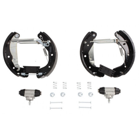 Conjunto de sapatas de freio Conjunto de tambor de freio, sapata de cilindro de mola DAEWOO ESPERO LANOS NEXIA OPEL ASTRA F ASTRA F CLASSIC ASTRA G VECTRA A 1.2-2.0 04.88- BOSCH 0 204 114 582