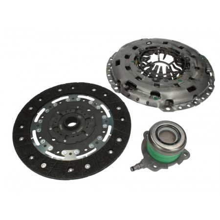 Clutch kit Clutch kit With clutch cover with slave cylinder central clutch with pressure plate with automatic setting with flywheel with double mass 240mm FORD MAVERICK 2.3 03.04- LUK 624 3252 33