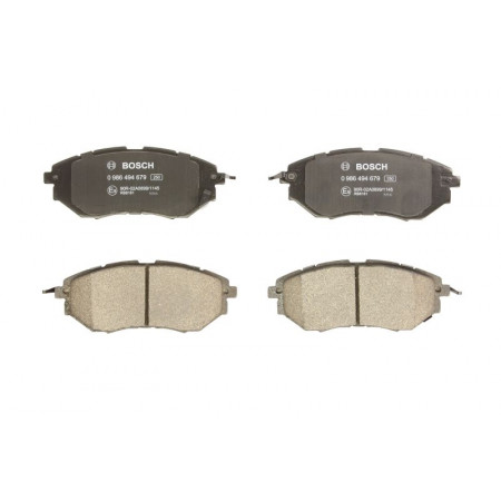 Kit pastiglie freno anteriori SUBARU FORESTER LEGACY IV LEGACY V LEGACY VI OUTBACK TRIBECA 2.0-3.6 09.03- BOSCH 0 986 494 679