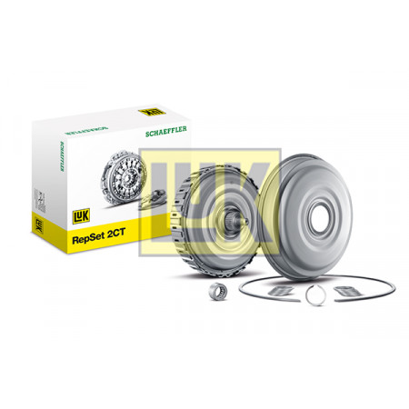 Doppelscheibenkupplungssatz mit Lager AUDI A3 Q2 Q3 TT CUPRA FORMENTOR SEAT ATECA LEON LEON SPORTSTOURER LEON ST TARRACO SKODA KAROQ OCTAVIA III OCTAVIA IV 1.5-2.5 04.12- LUK 602 0026 00
