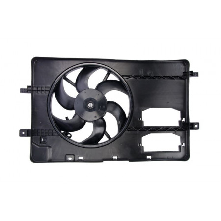 Ventilador, radiador Ventilador del radiador con carcasa MITSUBISHI COLT CZC VI COLT VI SMART FORFOUR 1.1-1.5D 01.04-06.12 NISSENS NIS 85593