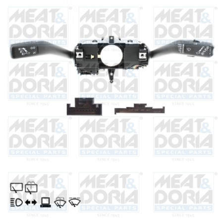 Stuurkolomschakelaar Gecombineerde schakelaar onder het stuur SEAT TOLEDO IV SKODA RAPID 07.12- MEAT & DORIA MD231536