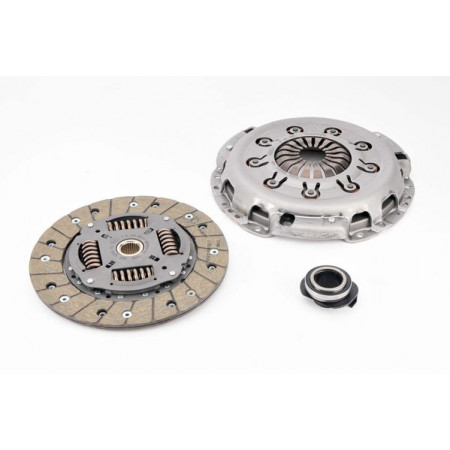 Set ambreiaj Kit ambreiaj cu rulment Cu capac ambreiaj cu placa de presiune 220mm RENAULT CLIO II ESPACE III LAGUNA I MEGANE I MEGANE I CLASSIC MEGANE I COACH 1.6/1.8/2.0 11.93-06.09 LUK 622 2281 00