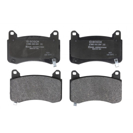 Bremsbelagsatz, Scheibenbremse Bremsbeläge vorne Satz TESLA MODEL 3 MODEL Y Electric 01.17- BOSCH 0 986 460 085